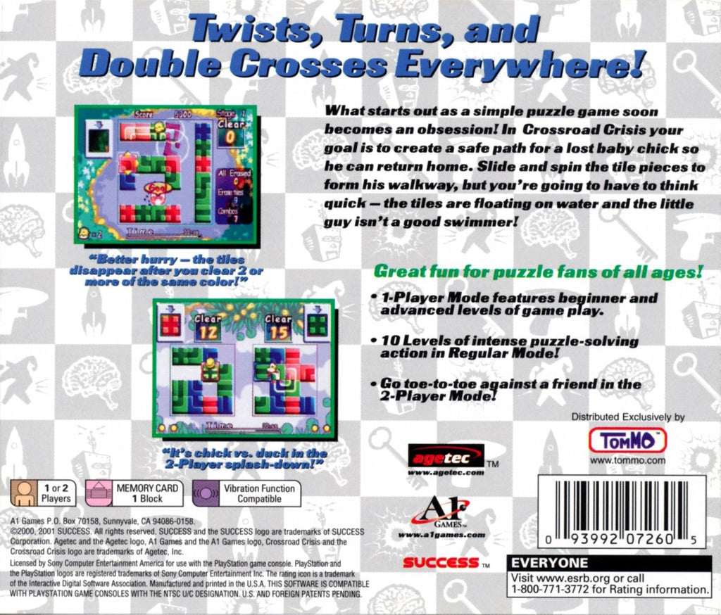 Crossroad Crisis – PlayStation 1 (PS1)