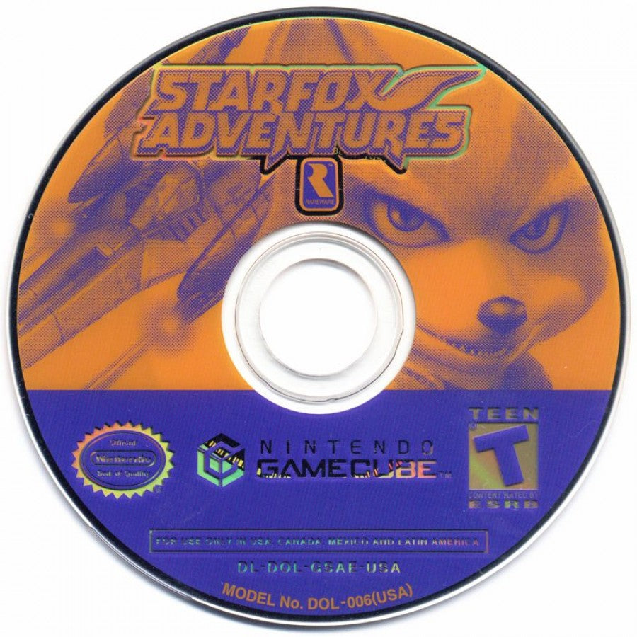 Starfox: Adventures – GameCube (GC)