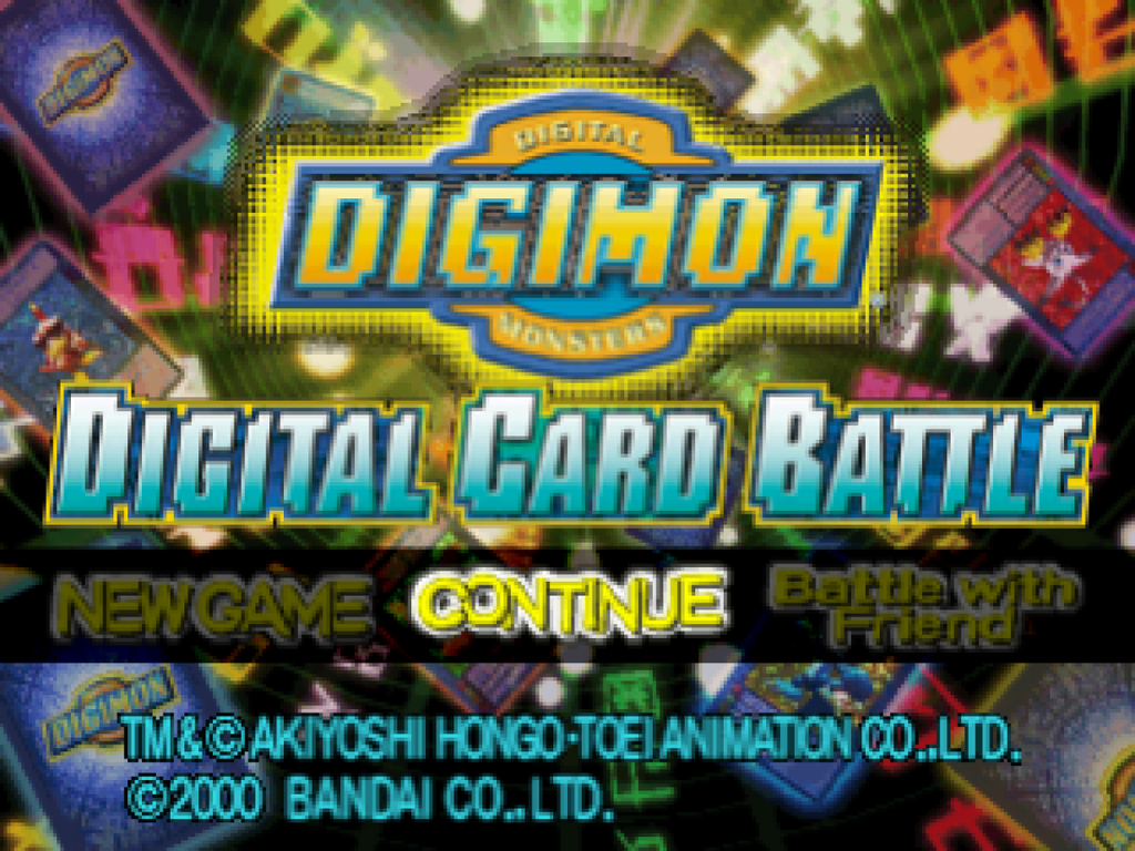 Digimon: Digital Card Battle – PlayStation 1 (PS1)