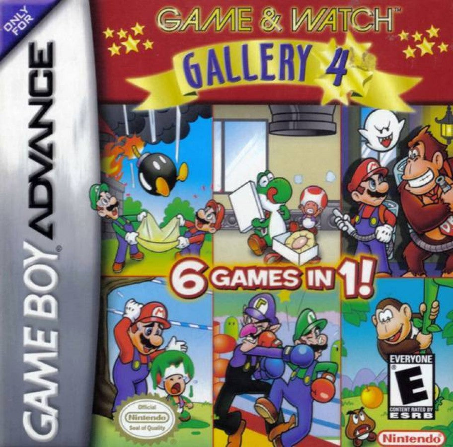 Game and Watch Gallery 4 – Game Boy Advance (GBA)