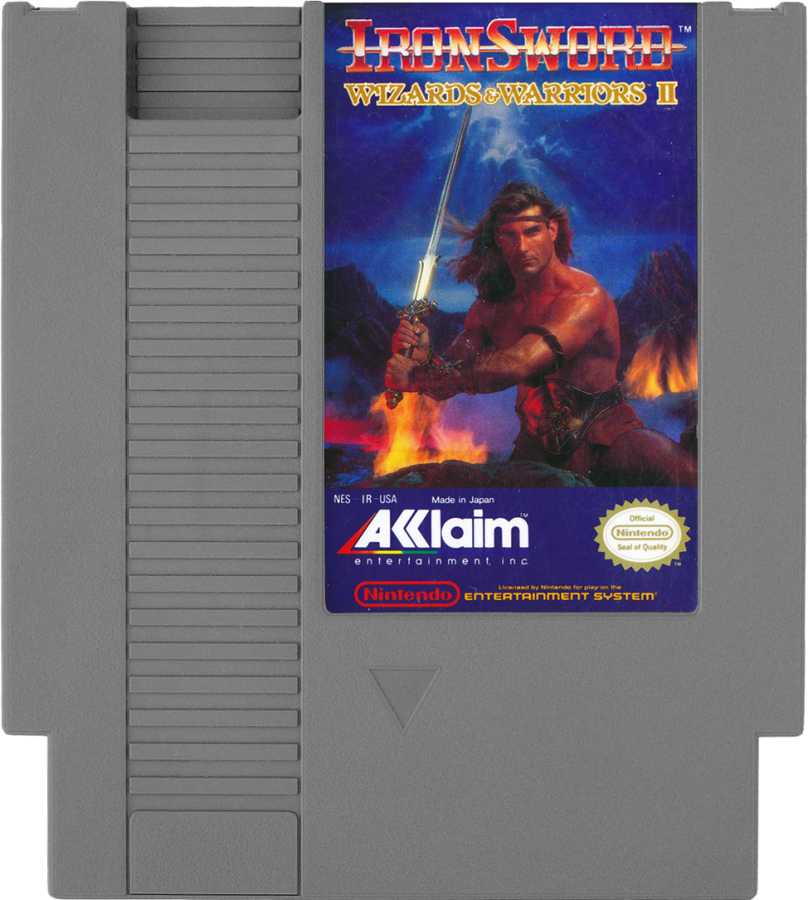 Iron Sword: Wizards and Warriors II – Nintendo Entertainment System (NES)