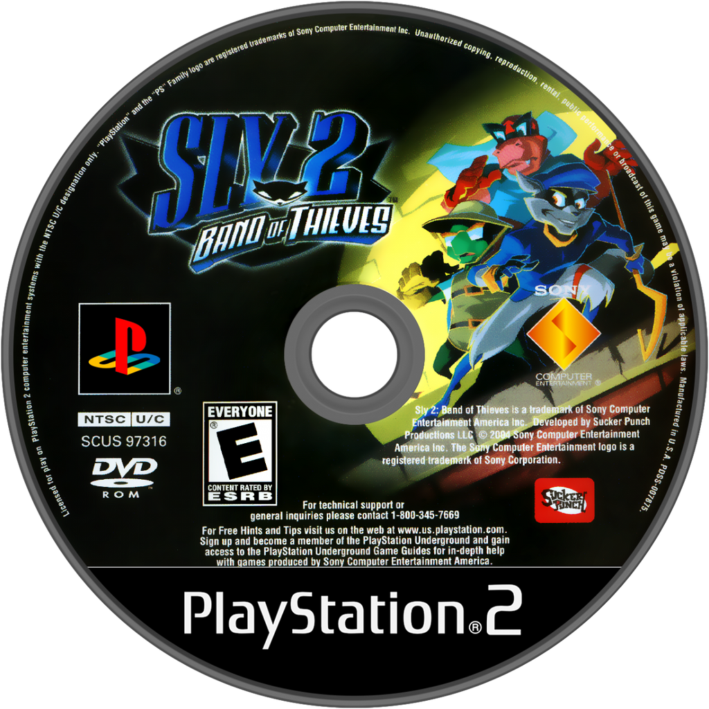 Sly 2: Band of Thieves – PlayStation 2 (PS2)