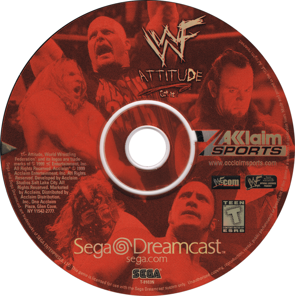 WWF Attitude – Sega Dreamcast (DC)