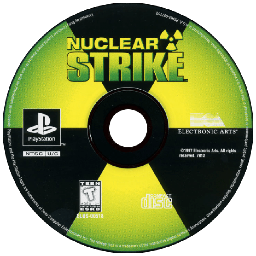 Nuclear Strike – PlayStation 1 (PS1)