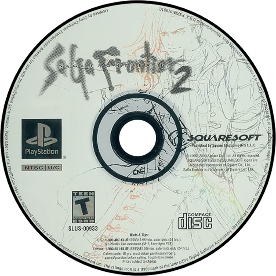 Saga Frontier 2 – PlayStation 1 (PS1)