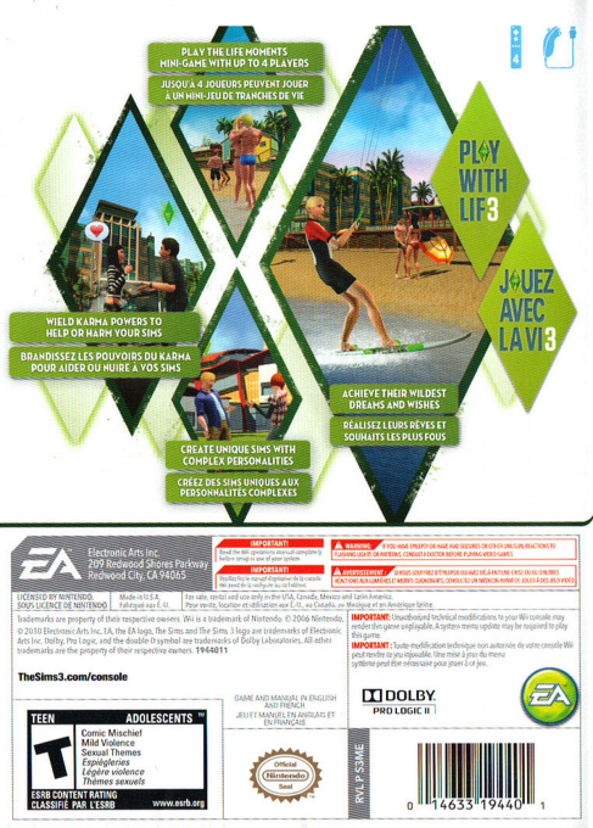 The Sims 3 – Nintendo Wii (Wii)