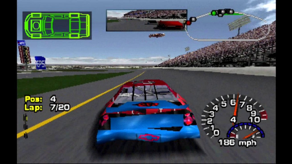 NASCAR Thunder 2003 – PlayStation 1 (PS1)
