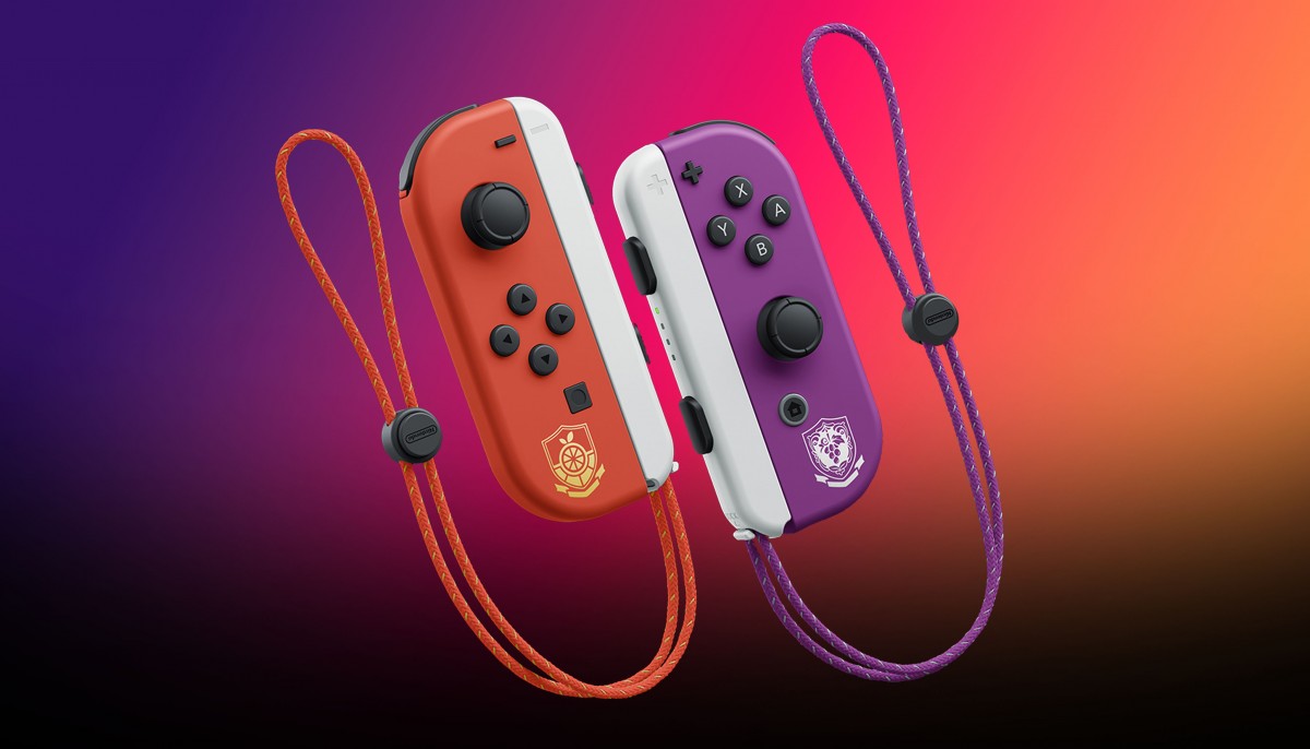 Nintendo Switch OLED Console with Dock [Scarlet and Violet Edition] – Scratch and Scuff