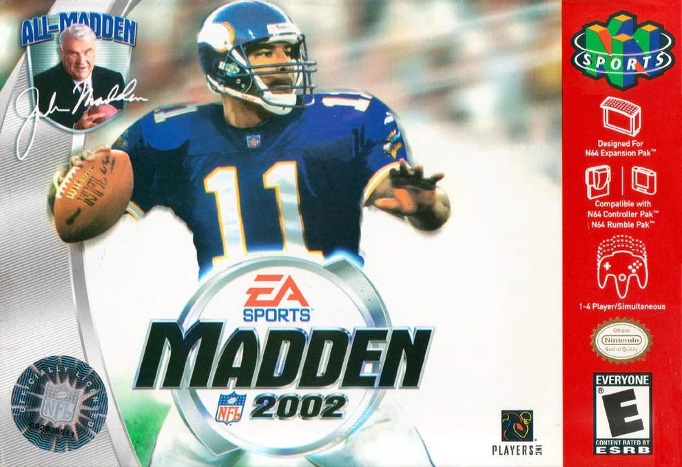 Madden NFL 2002 – Nintendo 64 (N64)