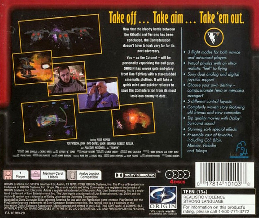 Wing Commander IV – PlayStation 1 (PS1)