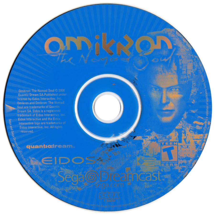 Omikron The Nomad Soul – Sega Dreamcast (DC)