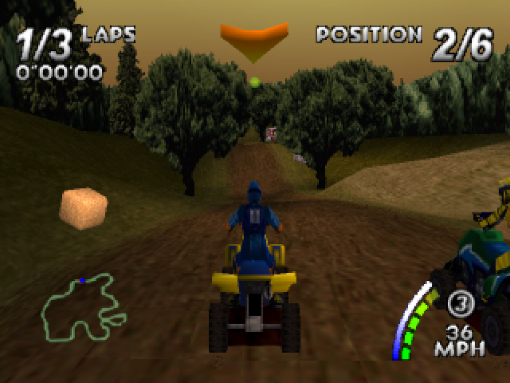 ATV Quad: Power Racing – PlayStation 1 (PS1)
