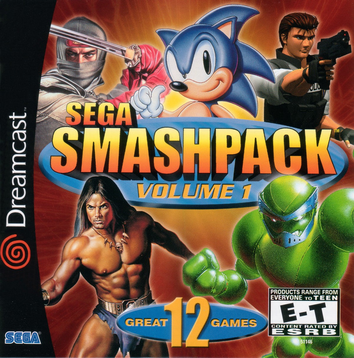 SEGA Smash Pack Volume 1 – Sega Dreamcast (DC)