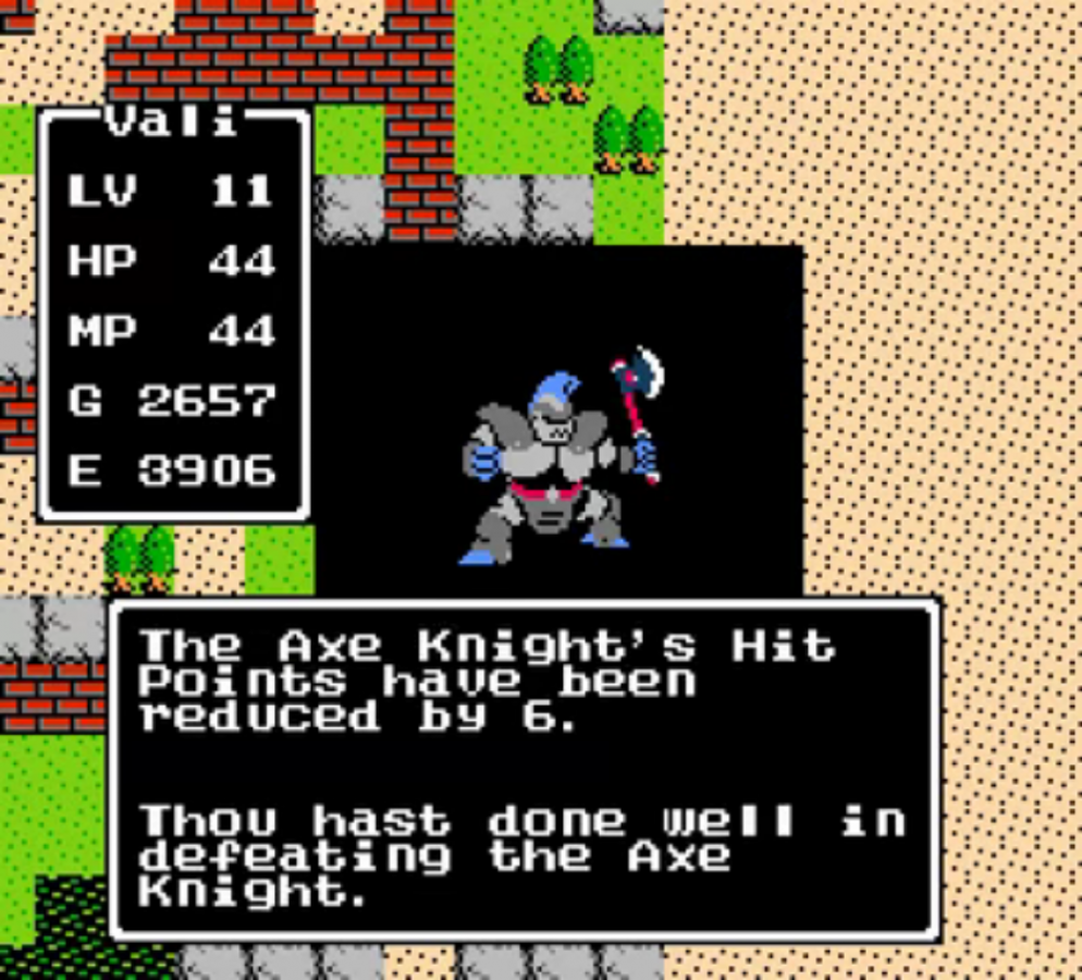 Dragon Warrior – Nintendo Entertainment System (NES)