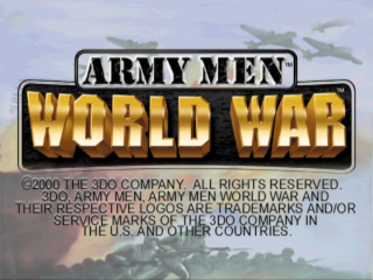 Army Men: World War – PlayStation 1 (PS1)