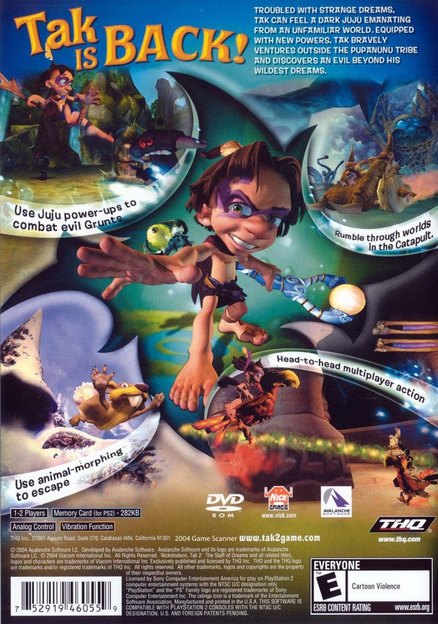 Tak 2: The Staff of Dreams – PlayStation 2 (PS2)