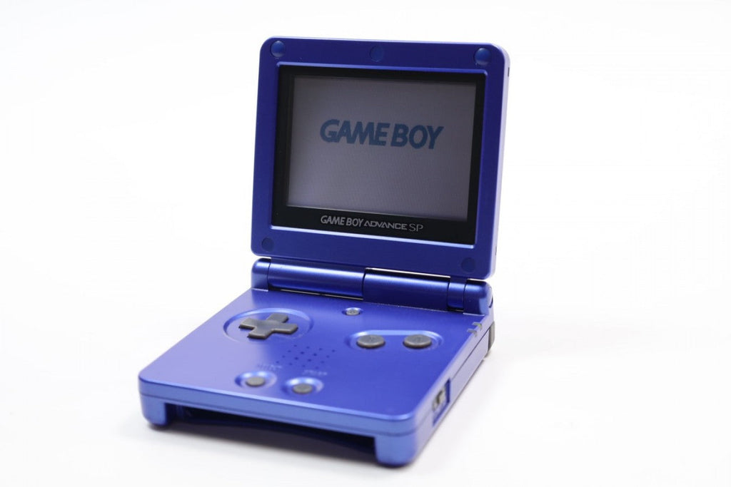 Game Boy Advance SP (GBA SP) [AGS-001][Cobalt Blue] – Good Condition