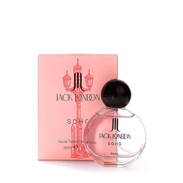 Jack London Soho: Exquisite Women's EDT - Floral Fragrance with Lilac, Iris & Powdery Musk - Romantic & Feminine, 50 ml