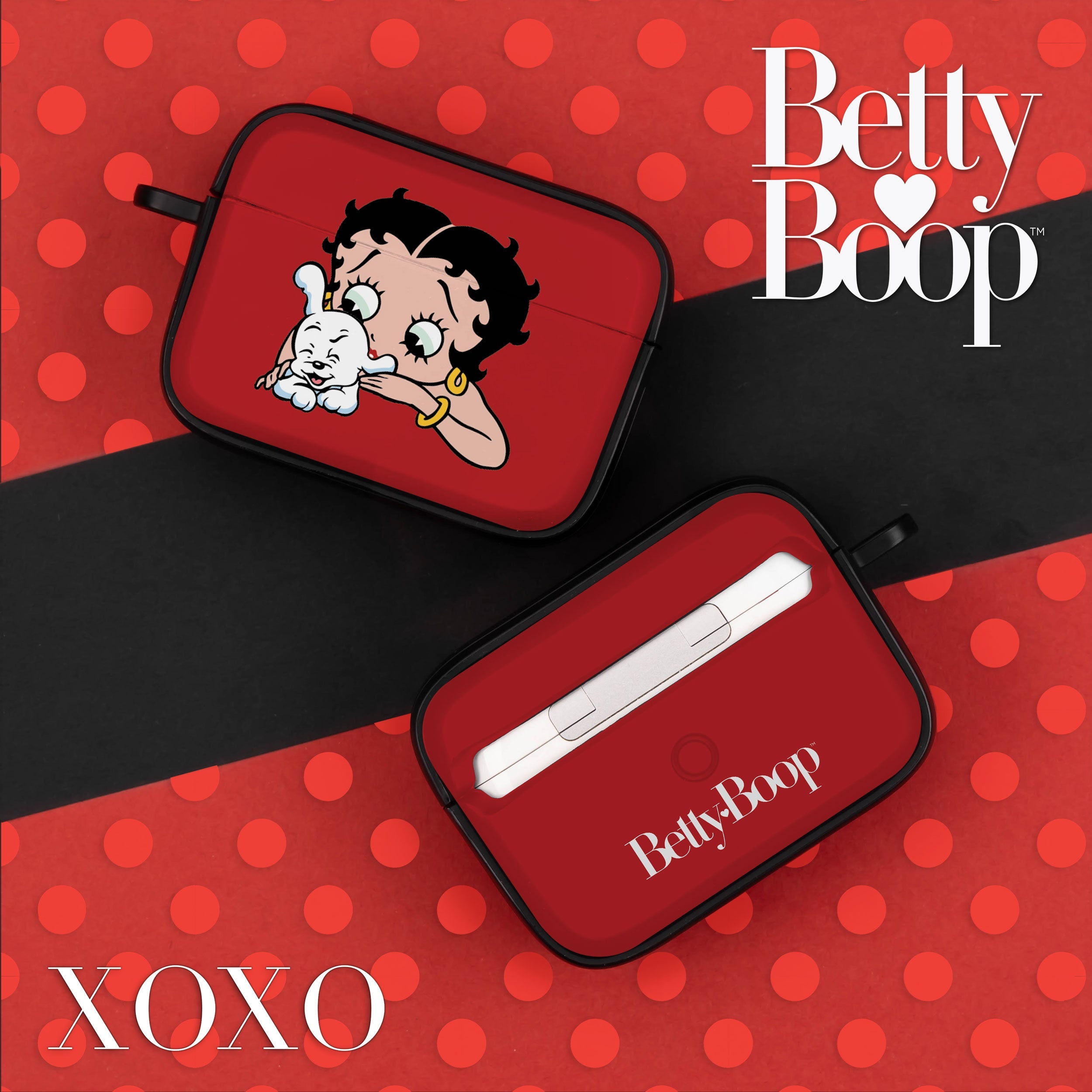 Betty Boop Classic HDX Apple AirPods Pro 1 & 2 Case Cover