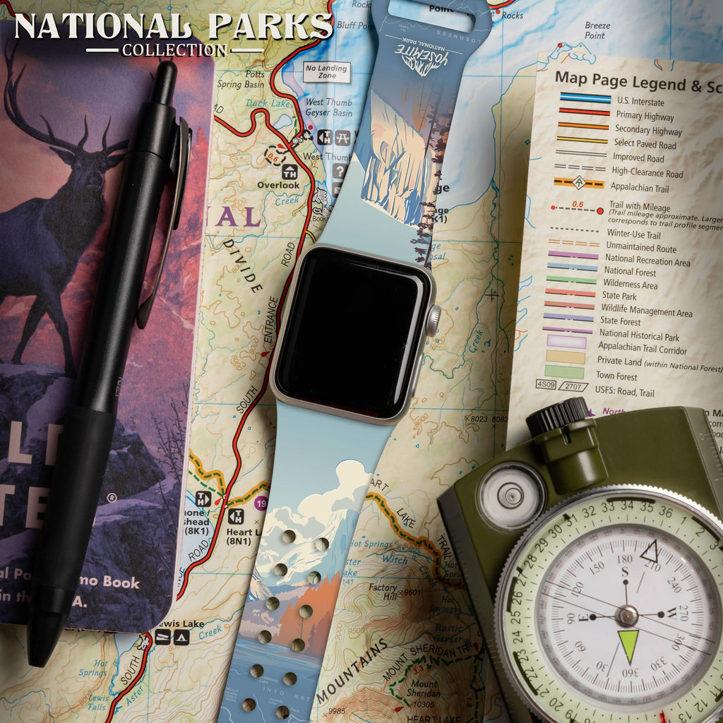 National Parks Yosemite HD Fitbit Versa 3 & Sense 1 Watch Band