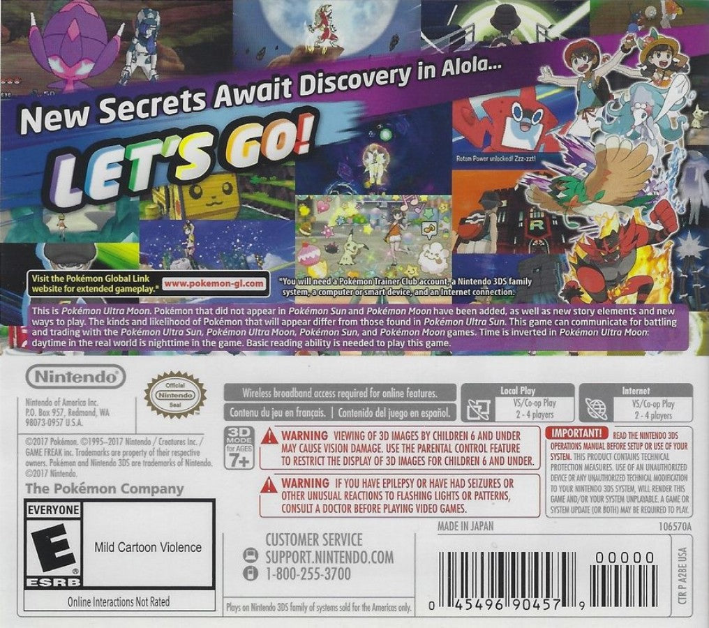 Pokemon: Ultra Moon – Nintendo 3DS (3DS)