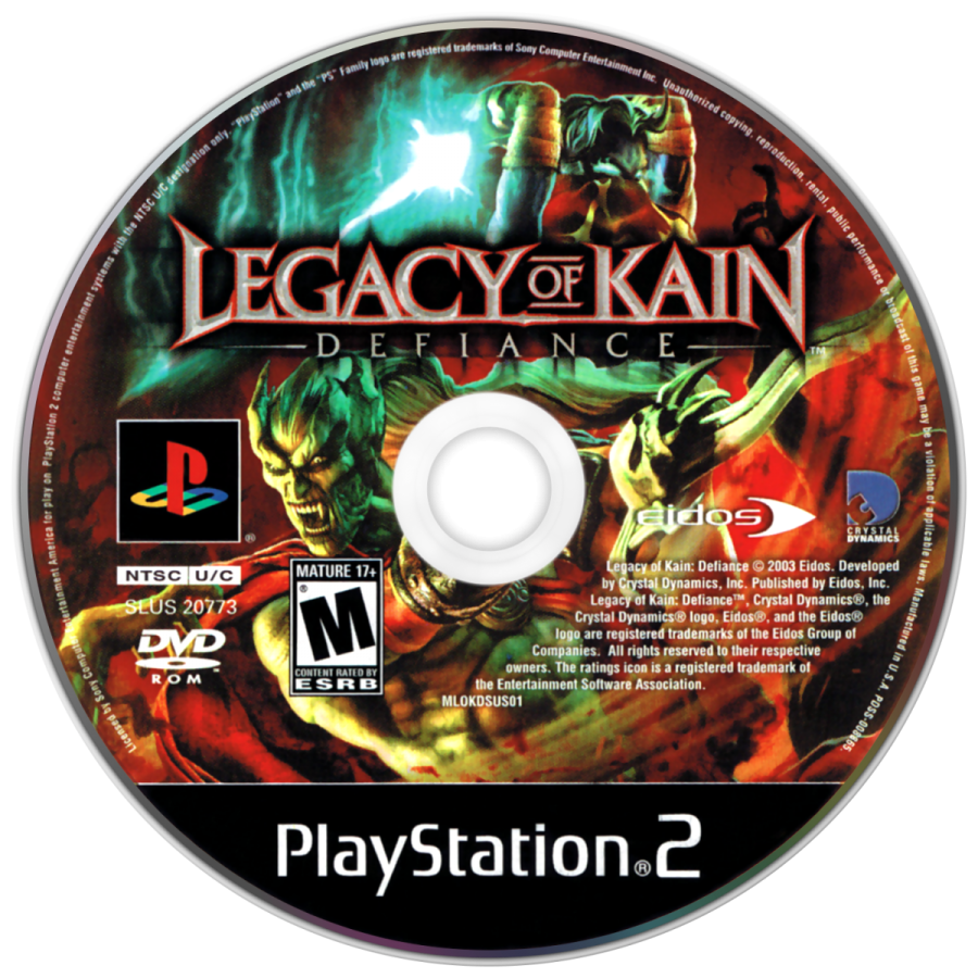 Legacy of Kain Defiance – PlayStation 2 (PS2)