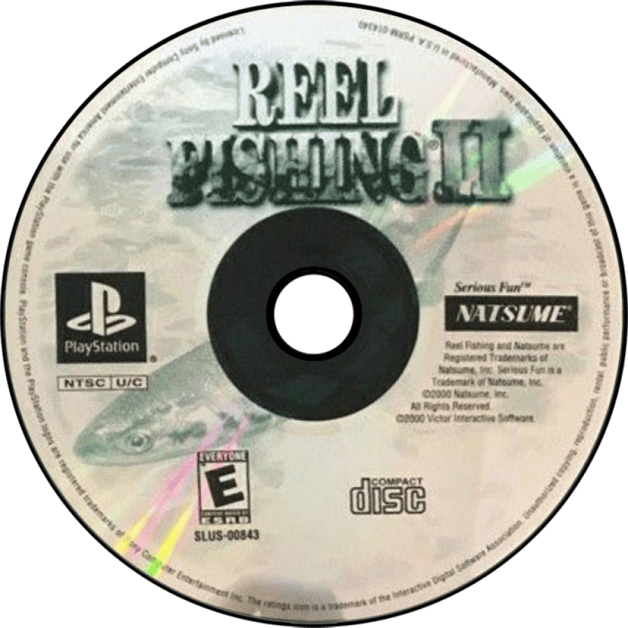 Reel Fishing II – PlayStation 1 (PS1)