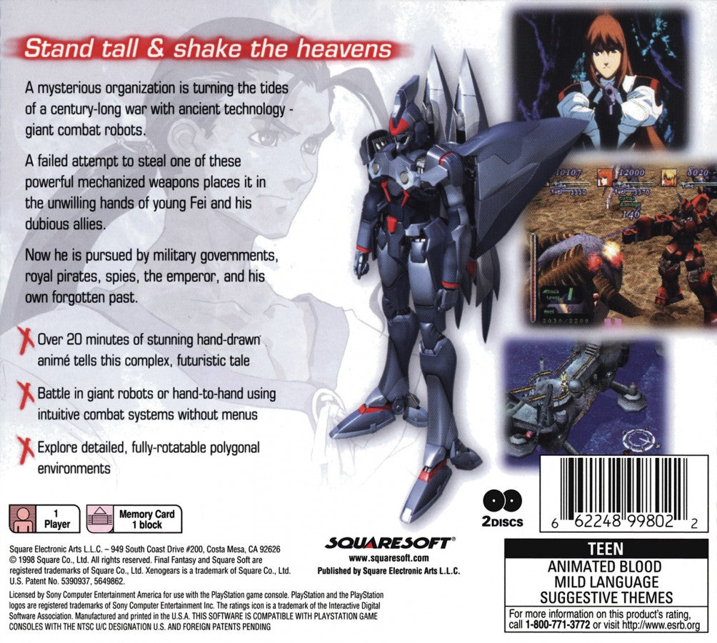Xenogears – PlayStation 1 (PS1)