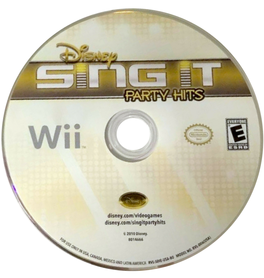 Disney Sing It: Party Hits – Nintendo Wii (Wii)