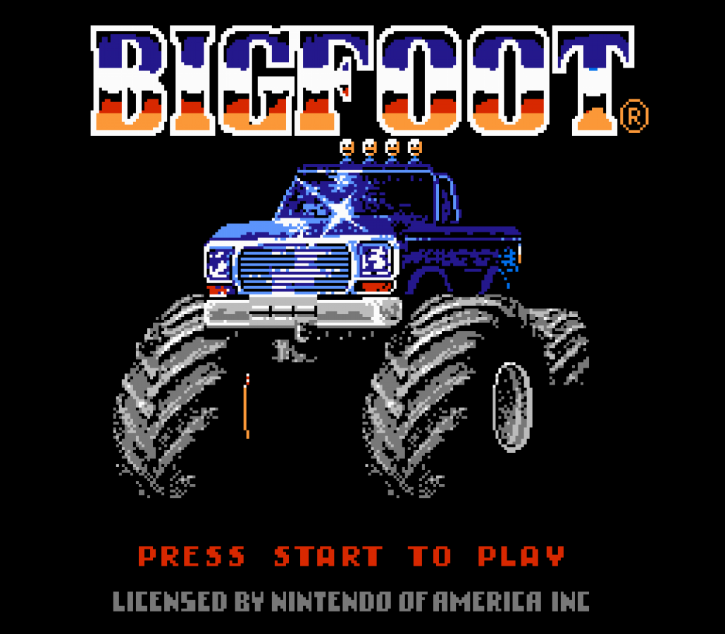 Bigfoot – Nintendo Entertainment System (NES)