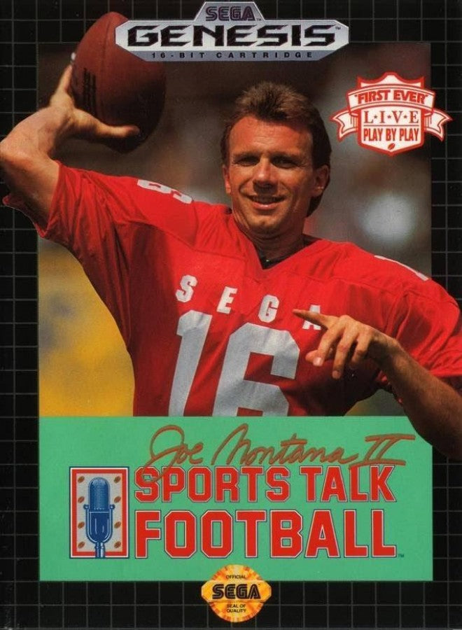 Joe Montana II Sports Talk Football – Sega Genesis (GEN)