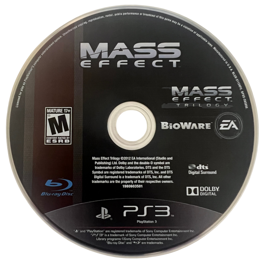 Mass Effect Trilogy – PlayStation 3 (PS3)