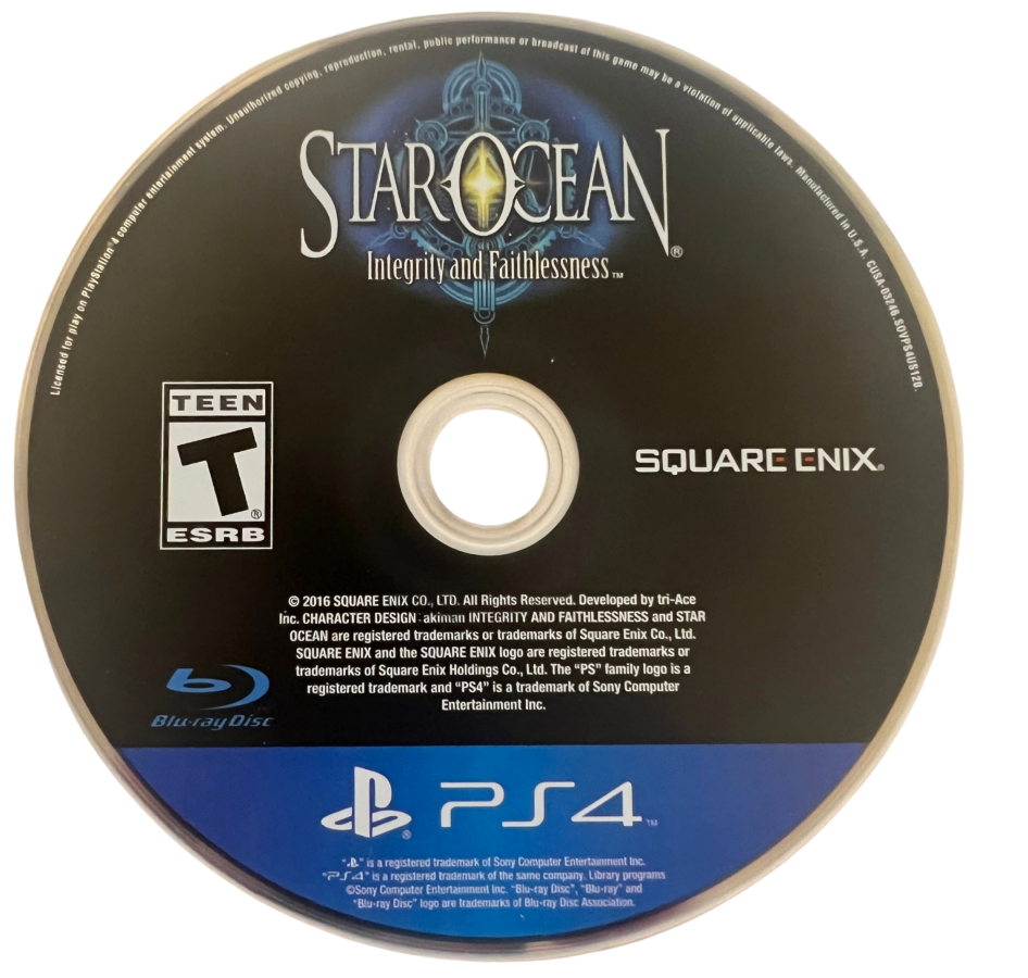 Star Ocean: Integrity and Faithlessness – PlayStation 4 (PS4)
