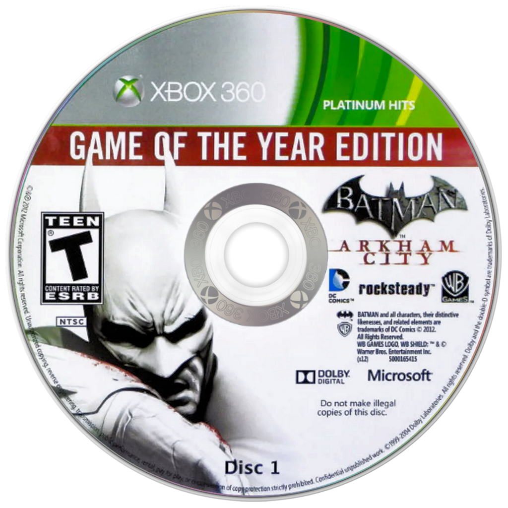 Batman: Arkham City [Platinum Hits Game of the Year] – Xbox 360 (X360)