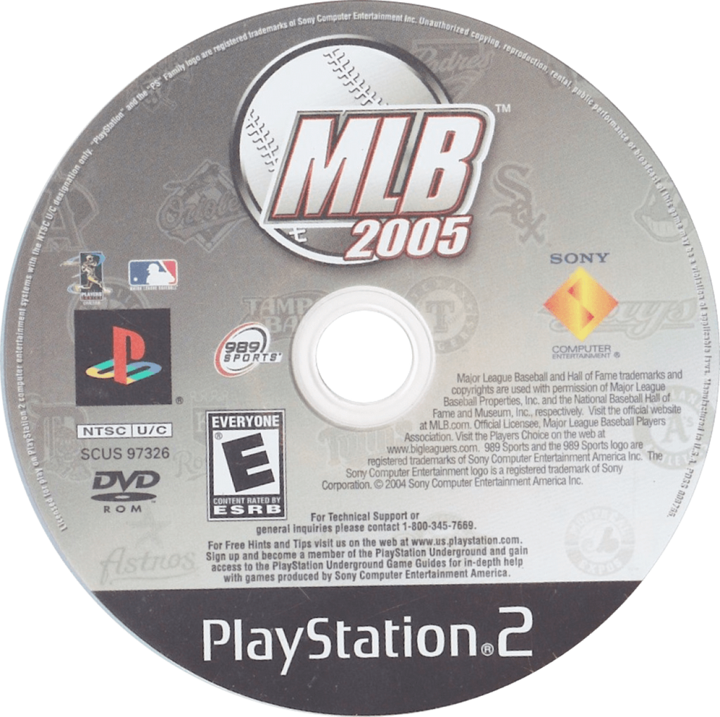 MLB 2005 – PlayStation 2 (PS2)