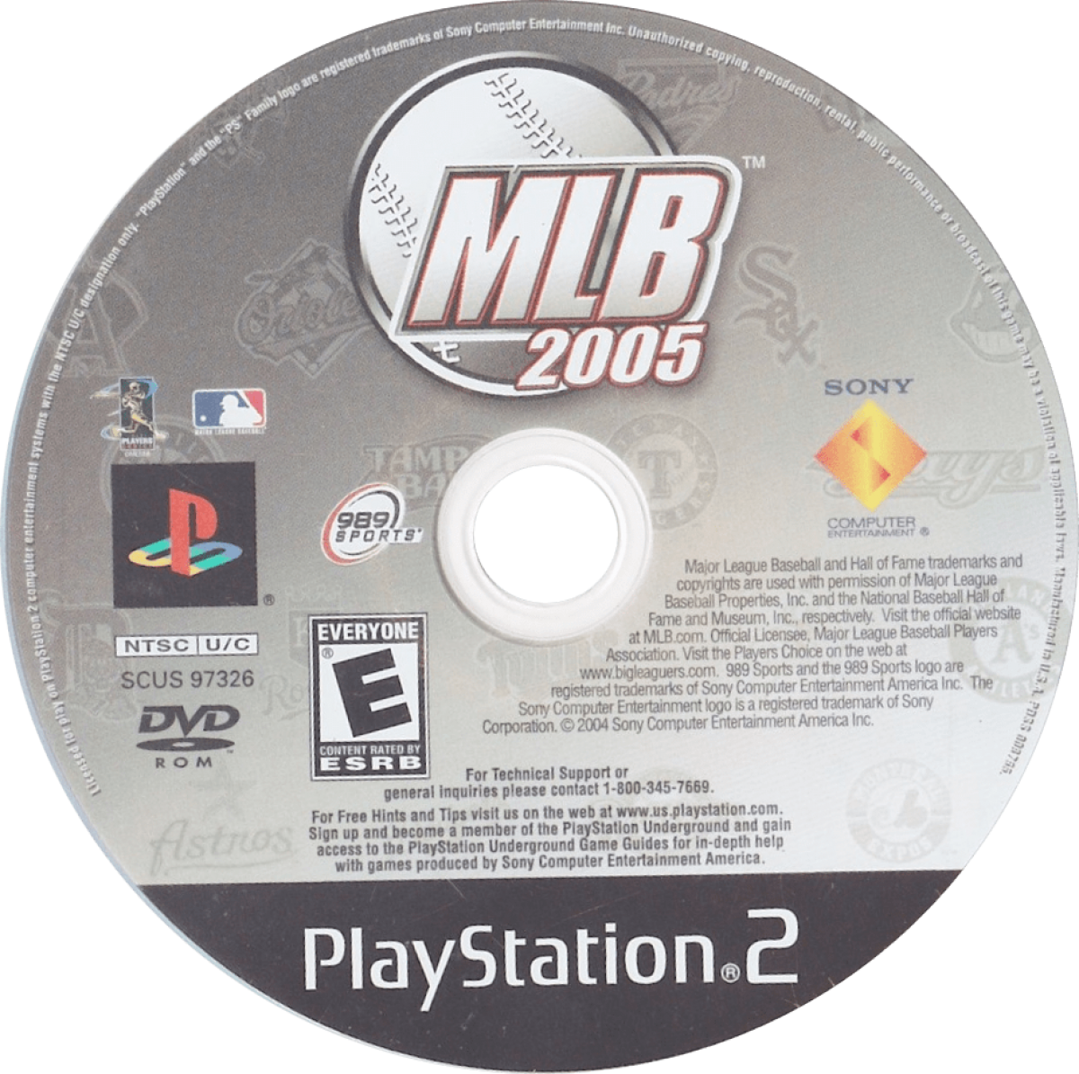 MLB 2005 – PlayStation 2 (PS2)