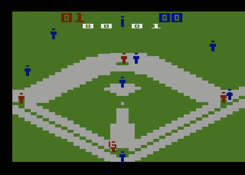 Super Challenge Baseball – Atari 2600 (2600)