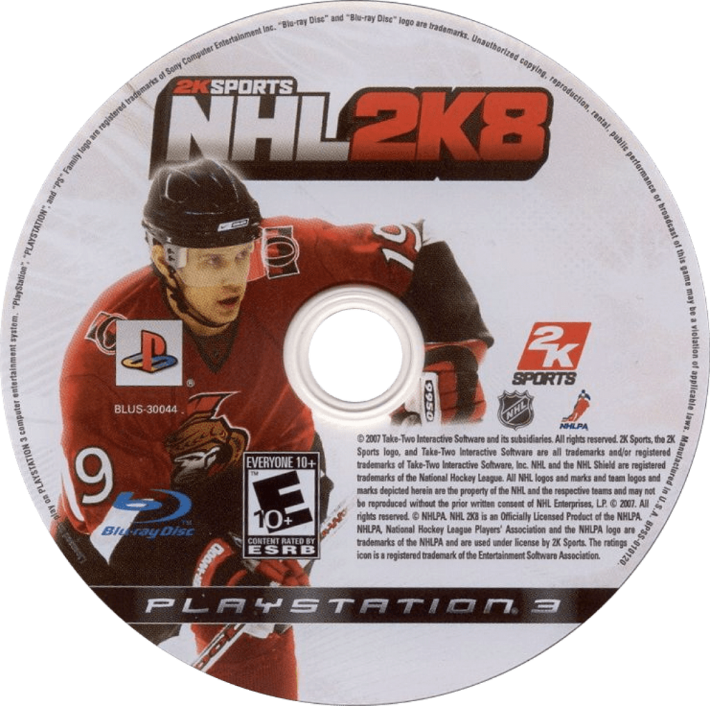 NHL 2K8 – PlayStation 3 (PS3)