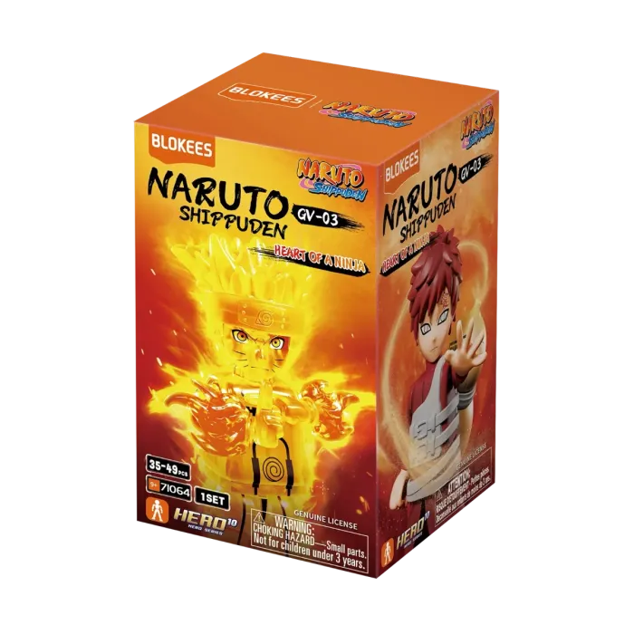 Blokees: Naruto Shippuden - Galaxy Version 03 - Heart of a Ninja – Blind Box