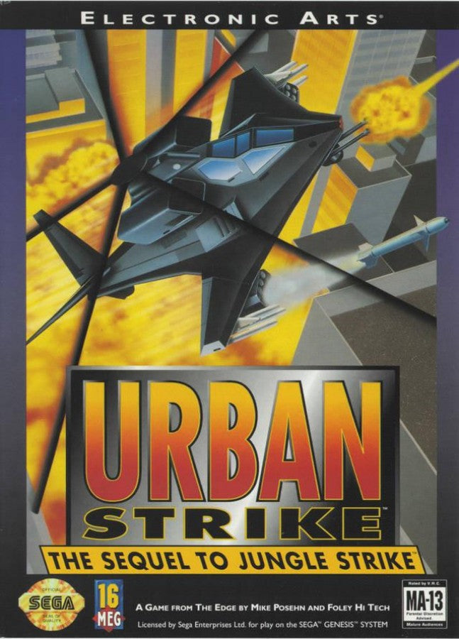 Urban Strike – Sega Genesis (GEN)