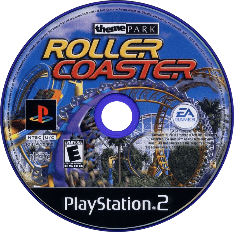 Theme Park Roller Coaster – PlayStation 2 (PS2)