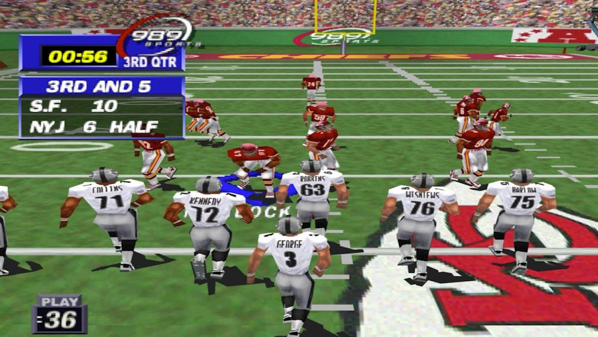NFL GameDay 99 – PlayStation 1 (PS1)