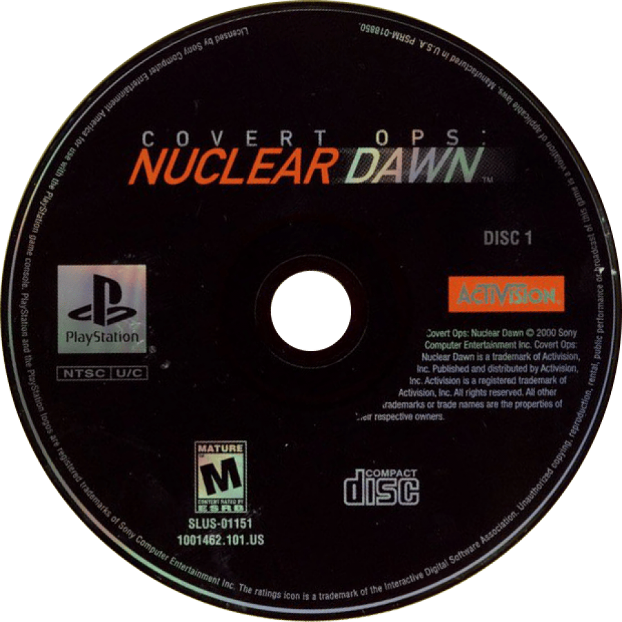 Covert Ops: Nuclear Dawn – PlayStation 1 (PS1)