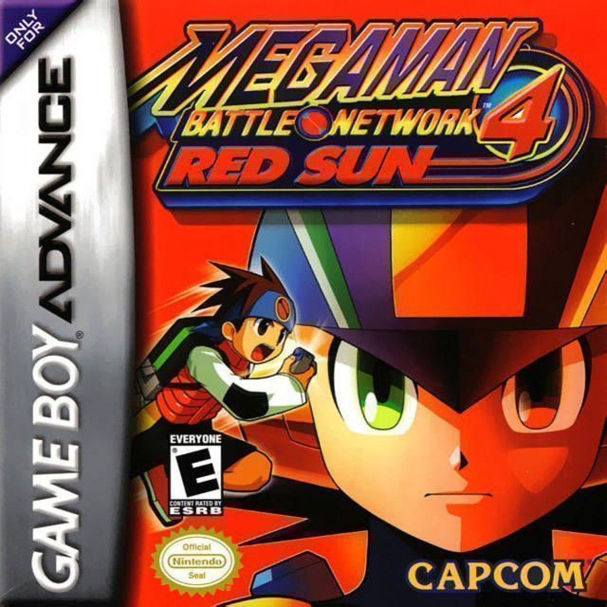 Mega Man Battle Network 4: Red Sun – Game Boy Advance (GBA)