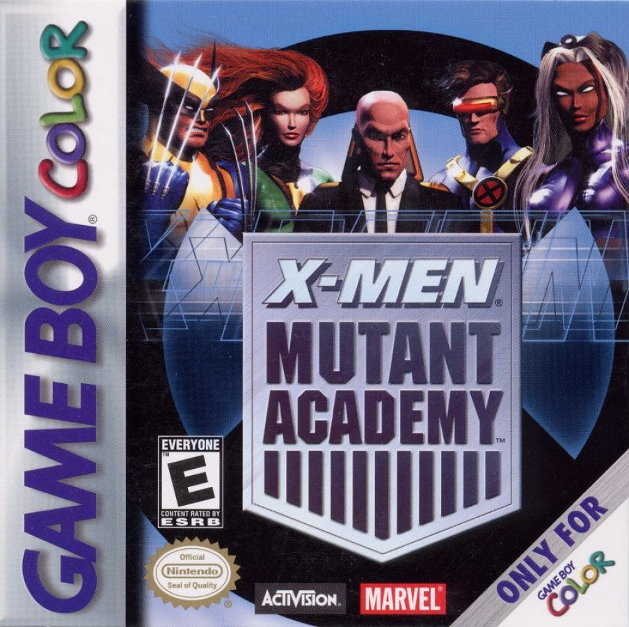 X-Men Mutant Academy — Game Boy Color (GBC)