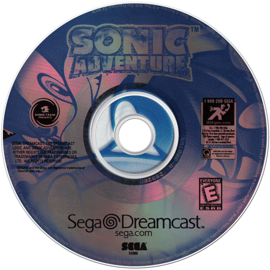 Sonic Adventure – Sega Dreamcast (DC)