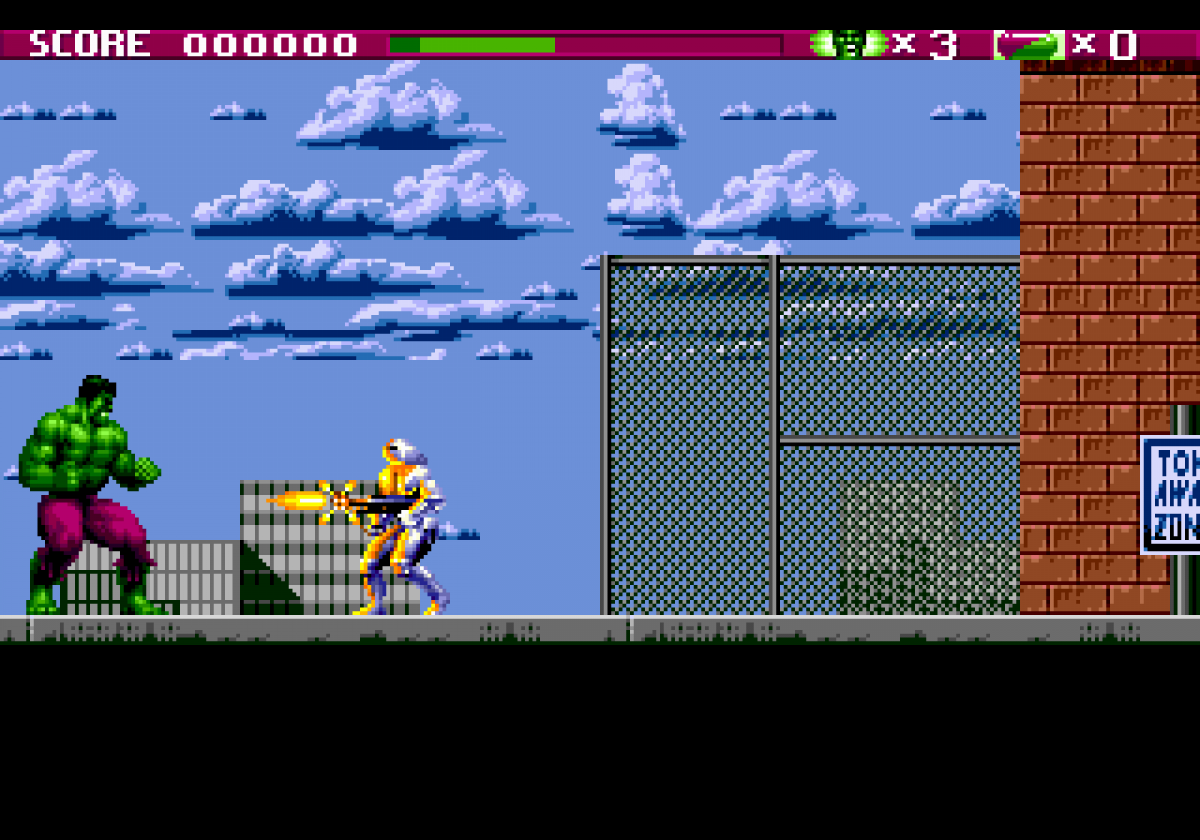 The Incredible Hulk – Sega Genesis (GEN)
