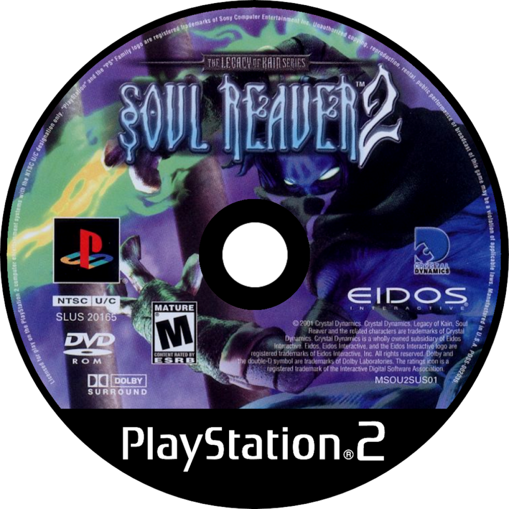 Legacy of Kain Soul Reaver 2 – PlayStation 2 (PS2)