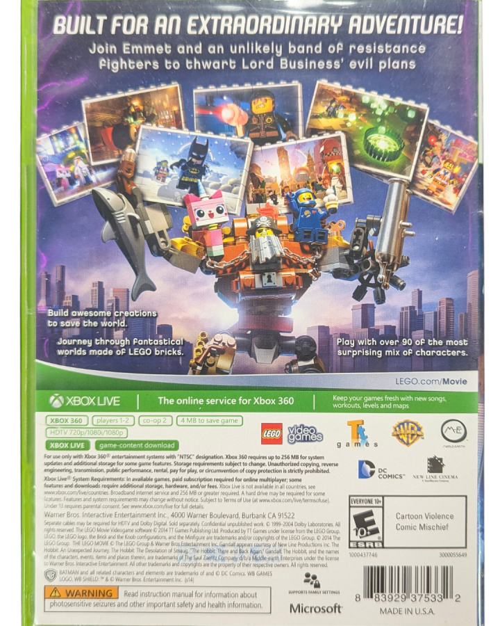 LEGO Movie Videogame – Xbox 360 (X360)