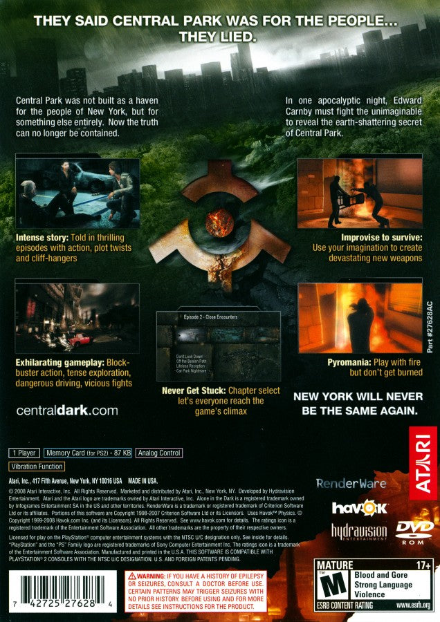 Alone in the Dark – PlayStation 2 (PS2)